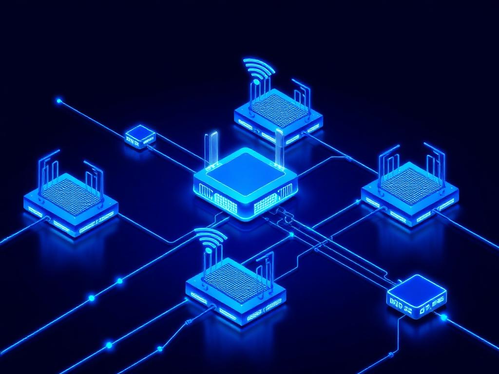 Enterprise network switches and routers