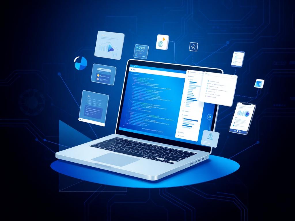 Modern responsive website development